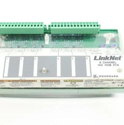 Woodward 9905-970 LinkNet 6-Channel Input Module with 1-Year Warranty and 300mm Length for Industrial Applications