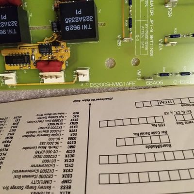GE DS200SHVIG1BGD SCR High Voltage Interface Board with 17 User-Configurable Jumpers Three LED Indicators and 200mm Height for Mark V Turbine Control